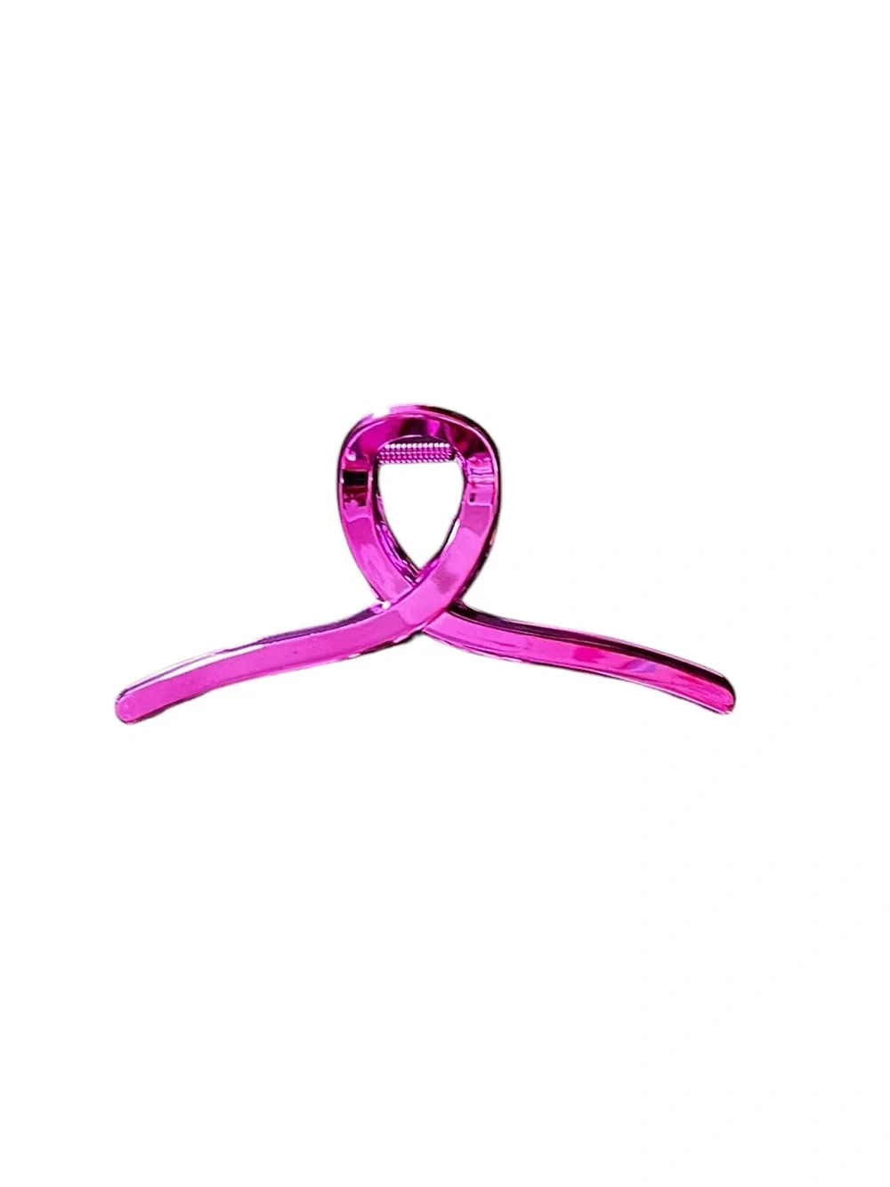 Fuchsia Pink Magenta Metallic Shiny Reflective Large 5